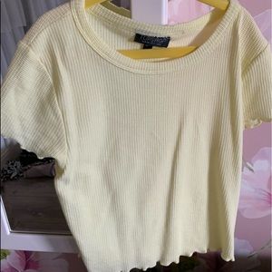 Waffles Light Yellow t-shirt
